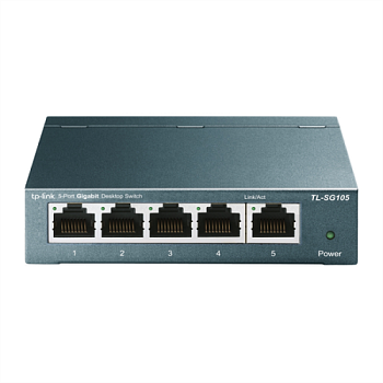 Купить TP-Link TL-SG105, 5-Port Gigabit Desktop Switch с доставкой в #WD_SEO_REGION_NAME_P# 