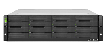 Купить Infortrend JBOD 3U/16bay (GS) dual redundant controller expansion enclosure 4x 12Gb SAS ports, 2x(PSU+FAN module), 16xdrive trays, (JB3016R10A0-8U32) с доставкой в #WD_SEO_REGION_NAME_P# 