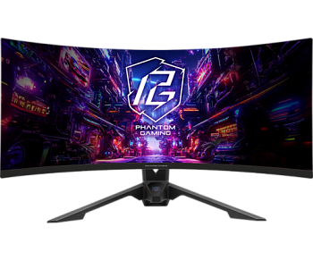 Купить ASROCK 34" PG34QRT2B VA  3840x2160 1 ms GTG 500 cd 180Hz HDR 400 VESA HAS Tilt HDMI*2 DP*2 MM HAS Swivel Pivot Black с доставкой в #WD_SEO_REGION_NAME_P# 