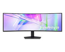 Samsung 49" ViewFinity S9 S49C950UAI Curved (VA 32:9 5120x1440x120Hz 5ms 350cd 3000:1 178/178 1,07 млрд DP;HDMIx2; USB-C (90 Вт) USB3 (LS49C950UAIXCI)
